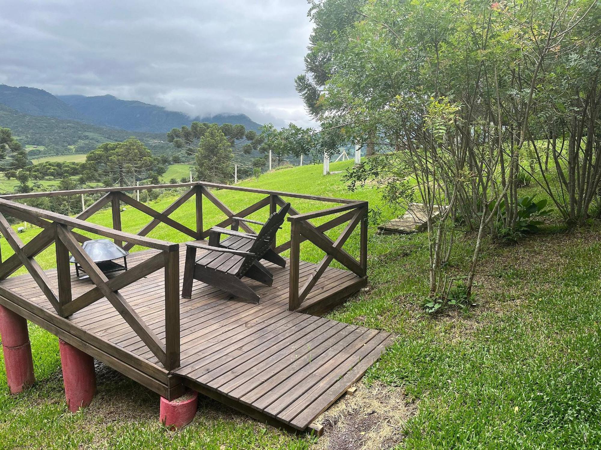 Chales Solar Da Montanha Urubici - Com Hidromassagem المظهر الخارجي الصورة